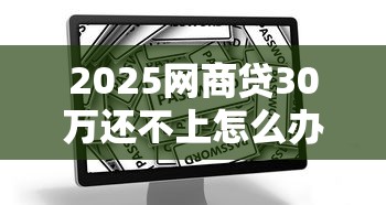 2025網(wǎng)商貸30萬(wàn)還不上怎么辦？真實(shí)案例分析+應(yīng)對(duì)方案