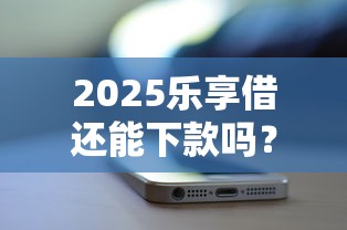 2025樂(lè)享借還能下款嗎？用戶實(shí)測(cè)申請(qǐng)攻略大公開(kāi)