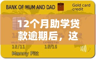 12個月助學貸款逾期后，這3個補救辦法真的能救急