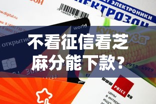 不看征信看芝麻分能下款？這些平臺審批快額度高