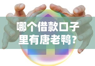 哪個借款口子里有唐老鴨？真實情況分析與靠譜平臺推薦