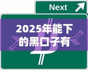 2025年能下的黑口子有哪些？這幾個渠道或許能解燃眉之急